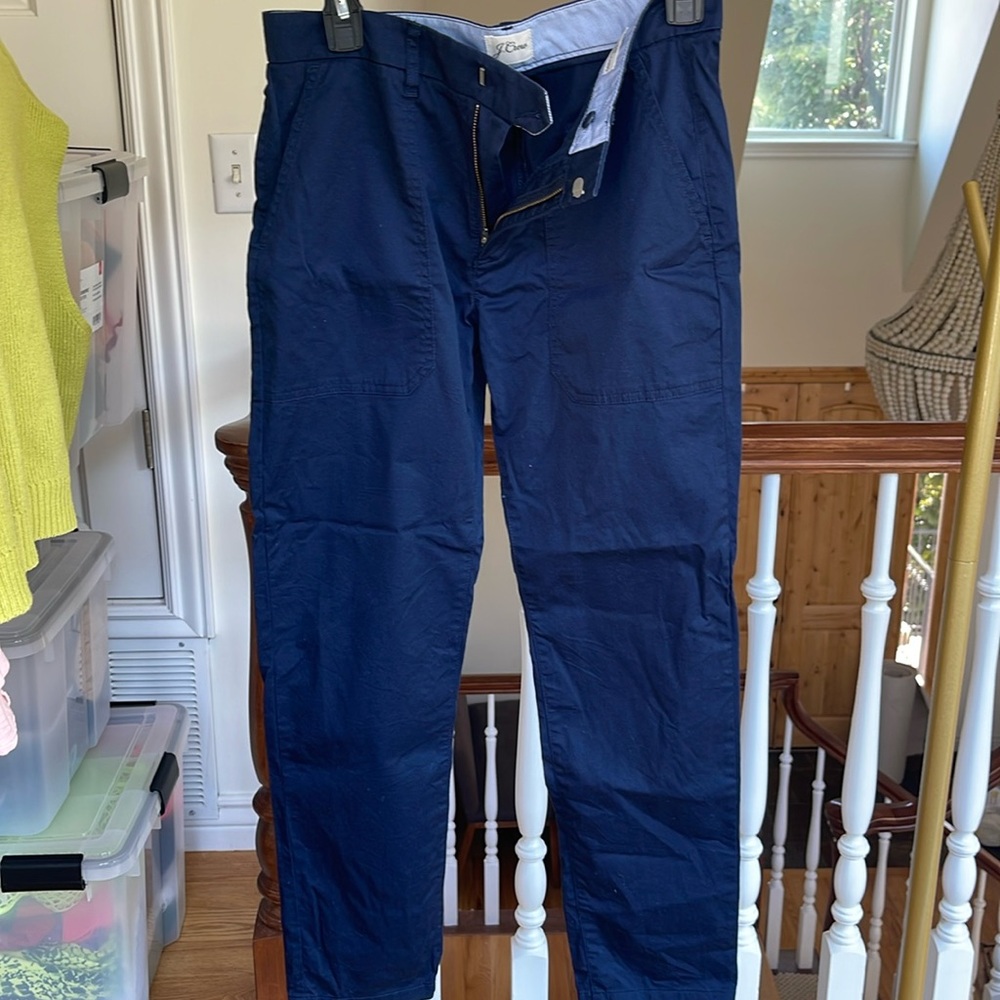 J. Crew slim boyfriend chino pant. Sz 26